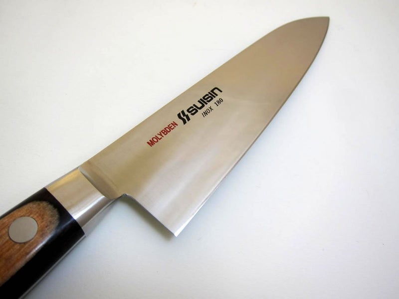 Houcho.com Suisin Inox Western-Style Knife Series, Genuine Sakai-Manufactured, Inox Steel 7.1â€ (180mm) Santoku/Gyuto Knife - Image 2